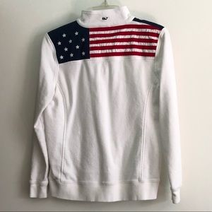 Vineyard Vines American Flag Shep Shirt Size XS